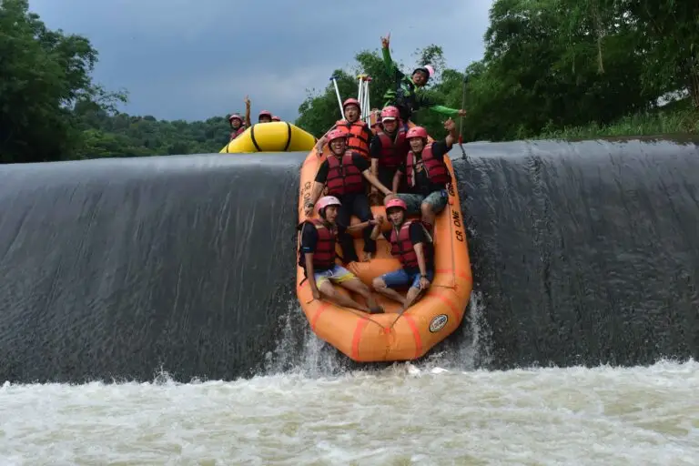 lokasi finish rafting bogor